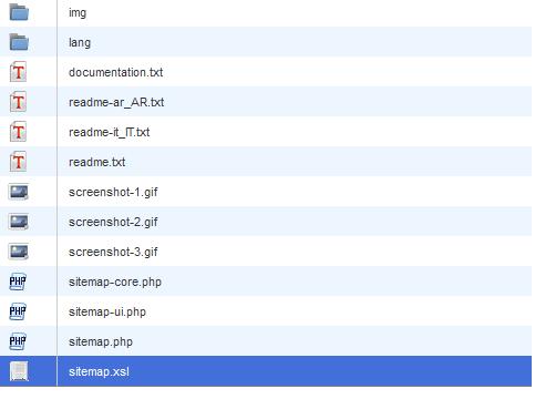 edit sitemap